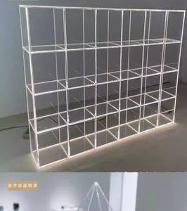 <span class=keywords><strong>Vitrine</strong></span> de collection <span class=keywords><strong>en</strong></span> acrylique 16 carrés, <span class=keywords><strong>vitrine</strong></span> d'affichage haut de gamme - Product Image 4