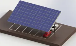 कारों के लिए सौर पैनल, कार पार्किंग माउंटिंग, सौर प्रणाली, आसान स्थापना, सौर पैनल, सौर कारपोर्ट, एल्यूमीनियम, घरेलू उपयोग के लिए सौर पैनल