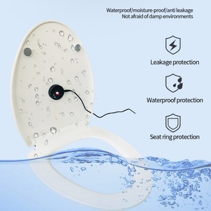 Siège de toilette intelligent à chauffage rapide, bidet électronique en PP, siège de toilette électrique chauffant intelligent - Product Image 3
