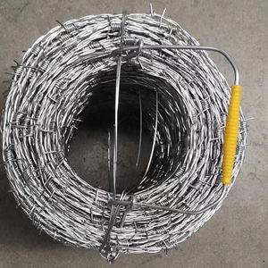 Fil de fer barbelé en acier inoxydable à haute résistance, 16 barbes, 500 mètres, fabriqué en Chine, en vente - Product Image 6