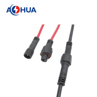 AOHUA Extérieur 2pin 3pin 4pin LED Bande Lumineuse Câble Étanche Mini 10mm PVC Connecteur Étanche IP65