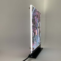 Affiche rétroéclairée par LED Jeu vidéo Jinx Veilleuse pour la décoration de la chambre à coucher Veilleuse d'étude Décoration de la salle de jeu Lampe de nuit de bureau Enseigne LED