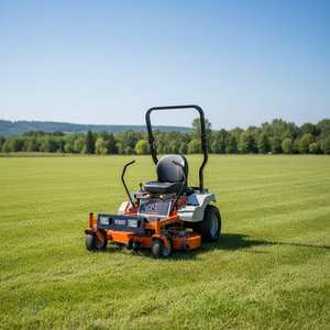 เครื่องตัดหญ้าแบบ Zero Turn ขนาด 7.5 แรงม้า สำหรับงานอุตสาหกรรม พร้อมระบบปรับความสูงและตะกร้าเก็บหญ้า - Product Image 6