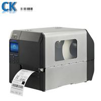 CL4NX-Imprimante de Codes Barres à Transfert Thermique à Dent Bleue, Interface LAN Haute Vitesse, Style Couleur, 203dpi, 200dpi