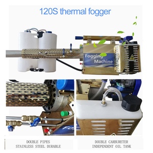 Máquina de Nebulización Térmica Portátil, Máquina de Desinfección por Nebulización, Pulverizador ULV, Nebulizador para Control de Plagas de Mosquitos, Funciona con Gasolina - Product Image 2