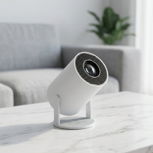 Proyector de Video DLP Mini HY300pro en Oferta, Precio de Fábrica, Android 14, 8GB de Almacenamiento, WiFi 2.4G/5G/BT4.1, Cine en Casa Portátil - Product Image 1