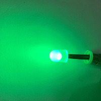 GEARUIS 범용 전압 BA9S T4W 패널 조명 F10 LED 웨지 베이스 플렉시블 와이어 화이트 무극성 핀볼 게임기 전구