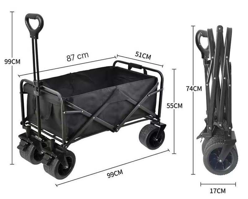 Hot Sell Garden Cart Foldable Carry