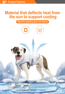 Chaleco Refrigerante de Moda 2026, Agradable al Tacto, Refrigeración Prolongada, Reutilizable, Cómodo, Ropa Deportiva para Mascotas, Material de Nailon - Product Image 4