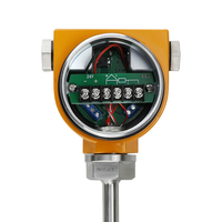 Sensor/Transmisor de Temperatura PT100 Integrado con Rosca SY SBW, 4-20mA, Tipo Tubo, Salida RS485, IP68, 24VDC, para Gas/Líquido/Petróleo