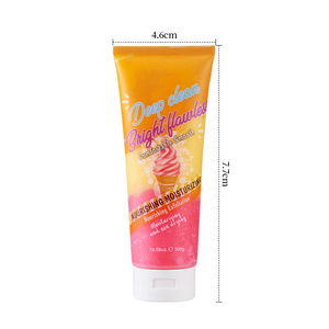 Crème exfoliante corporelle aux herbes et aux fruits parfumés à l'orange pour peaux sèches, enrichie en vitamine C et curcuma, effet blanchissant, vente en gros - Product Image 5