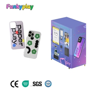 Funkyplay Festival Venue Automatic Vending Machine Custom Logo Printing Mobile Phone Case With SDK Function