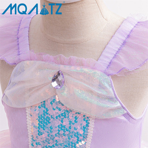 Robe de soirée à paillettes de la princesse Ariel pour filles - Product Image 5
