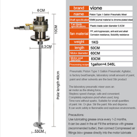 Agitateur de 1 gallon Outil pneumatique Mélangeur agitateur pneumatique Machine à dispersion Mini moteur à air