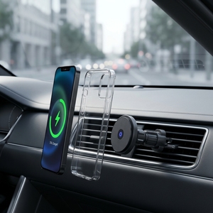 Le premier <span class=keywords><strong>chargeur</strong></span> sans fil magnétique avec prise en charge PD pour <span class=keywords><strong>iPhone</strong></span> 12/13/<span class=keywords><strong>14</strong></span>/15/16 Pro Max Series, design réglable, port Type-C - Product Image 5