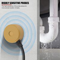 Dispositivo de Escucha de Audio FL550 con Grabador y Detector Avanzado de Fugas de Agua
