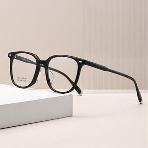 Lunettes à monture optique carrée extrême pour hommes, monture complète, verres en ac, tendance mode, Gtp J20022, origine Taizhou - Product Image 2