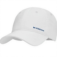 Topi PVC Berkinerja Tinggi Tanpa Struktur, Profil Rendah, Dapat Disesuaikan - UPF 50 - untuk Lari, Olahraga & Aktivitas Luar Ruangan