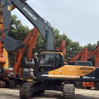 Excavatrice d'occasion Hyundai 305LC-9T coréenne à haute efficacité opérationnelle, modèle Hyundai305 305lc 305 305lc9t, à vendre