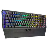 Mini-clavier de jeu compact combo, avec rétro-éclairage, interface usb, bon marché, prix d'usine