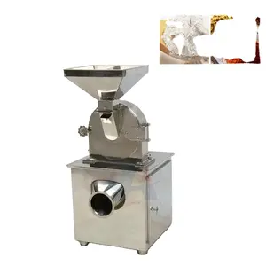 Manyok kırıcı nişasta işleme kahve çekirdekleri değirmeni makinesi kimyasal pulverize kırıcı makinesi
