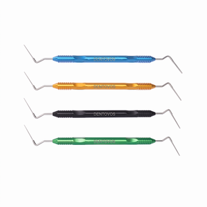 Juego de Palillos Dentales Dentovos Premium, Instrumentos de Condensación y Empacado Restauradores, Acero Inoxidable 420, Profesional, Reutilizable - Product Image 2
