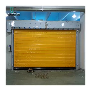 Good Quality Insect Prevention Good Air Tightness Anti-Pollution Self Recover High Speed PVC Zipper Door