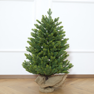 New Arrival Christmas Decoration, Two-Tone PE Christmas <b>Tree</b>, Tabletop Ornament for Holiday Decor - Product Image 2