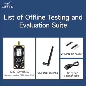 บอร์ดทดสอบโมดูล Ebyte ODM E220-400MBL-SC LORA ชิป LLCC68 โมดูลไร้สาย 400MHz Sub-1G อินเทอร์เฟซแบบ Type-C - Product Image 6