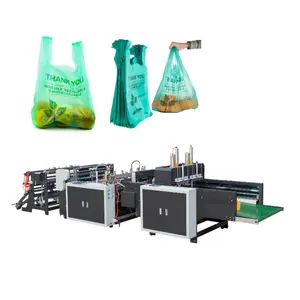 Professional Manufacturer Plastic Pe Shopping Garment Plastic Bag Making Machine Production Line