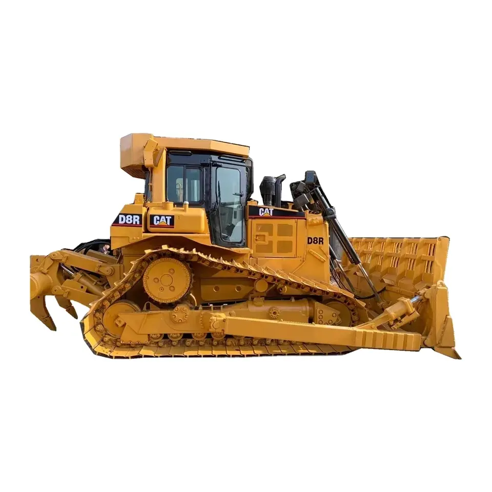 Máquinas de construção em segunda mão CAT D8R Usado Bulldozer machine Usado CAT D8R Bulldozers