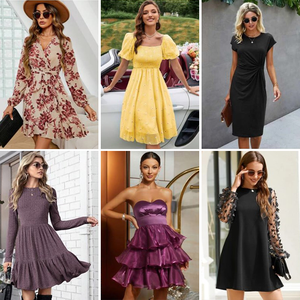 Ropa de Marca para Mujer, Vestidos Nuevos de Algodón, Fardos de Ropa Nueva Mixta, Envío Aleatorio de Ropa de Marca - Product Image 4