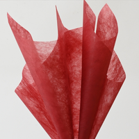 Papier de soie de lait amovible d'emballage multicolore rectangle carré en gros pour fleurs