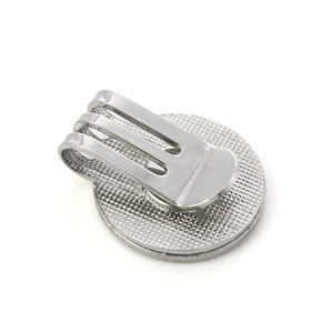 Clips marqueurs de balle de <span class=keywords><strong>golf</strong></span> en alliage nickelé à aimant puissant de 25 mm, personnalisables avec logo OEM/ODM pour la vente en gros - Product Image 4