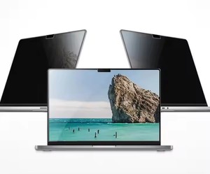 ฟิล์มกันแสงสีฟ้าแบบแม่เหล็กติดตั้งง่ายสำหรับแล็ปท็อป ป้องกันการมองเห็นจากด้านข้าง สำหรับ Macbook Pro 16 นิ้ว ปี 2021 - Product Image 4