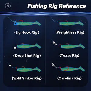 Kit de pêche WEIHE 116 pièces, combo d'accessoires de pêche, leurres souples, leurres crayon, leurres minnow, accessoires, boîte de rangement, Pesca - Product Image 6