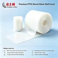Feuille de PTFE découpée, isolation diélectrique à faible perte, résistante à la tension, pour transformateur, circuit imprimé, barre omnibus, encapsulation, qualité électrique