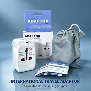 Adaptateur de <span class=keywords><strong>Voyage</strong></span> Universel Tout-en-un Mondial International Prise Murale Secteur pour <span class=keywords><strong>USA</strong></span> EU UK AU <span class=keywords><strong>Voyage</strong></span> - Product Image 3