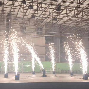 DMX Control Cabeza móvil Rotación Sparkler Etapa Llama Spinning Máquina de chispa fría 750W para boda - Product Image 5