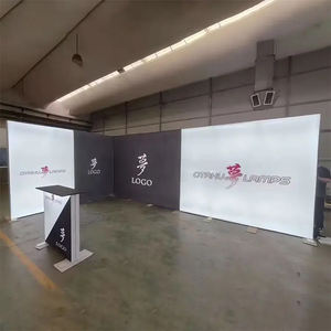 TianLang Agent voulait un cadre en aluminium de qualité supérieure Led support de bannière rétro-éclairé Double face Seg tissu boîte à lumière affichage pour botte d'exposition - Product Image 2