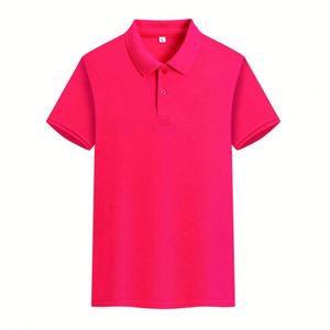 Chemise de golf personnalisée pour homme avec logo brodé, anti-plis, en polyester tricoté, avec poche et manches courtes - Product Image 2