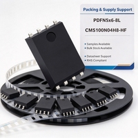 MOSFET de puissance à canal N CMS100N04H8-HF 40V 150A à Rds(on) ultra faible, MOSFET à porte divisée de type Trench pour entraînement de moteur et convertisseur DC-DC