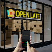 Pantalla LED RGB P7 para interiores/exteriores, paso de píxeles de 7mm para publicidad, pantalla de bienvenida para uso en metro, proveedor/agencia suministrada