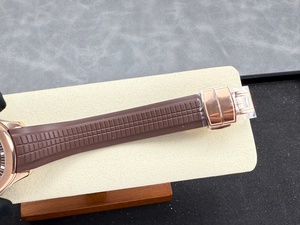 Montre mécanique de luxe pour plongeurs, qualité supérieure, étanche, 40 mm, mouvement ETA 324, multifonction, or rose, PP GMT 5164 - Product Image 6