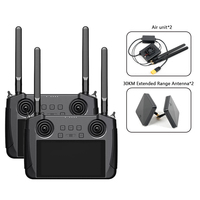 Drone intelligent télécommandé d'entreprise SIYI MK15 Mini certifié RC, portée de 15 km, écran 5,5 pouces 1080p 60fps, latence de 180 ms, batterie