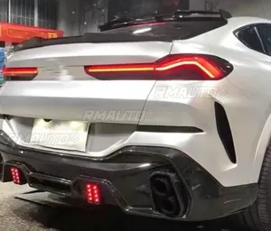 Aileron arrière de coffre en fibre de carbone véritable pour BMW X6 G06 F96 2020 2021 2022 2023 2024 - Accessoires automobiles - Product Image 5