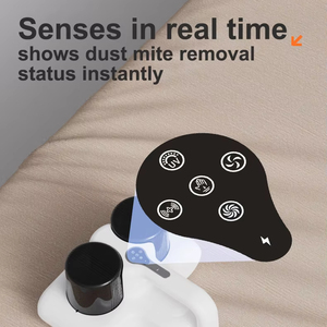 Aspirateur sans fil puissant à double chambre 2-en-1 pour nettoyer les lits, nouveau contrôleur d'acariens - Product Image 3