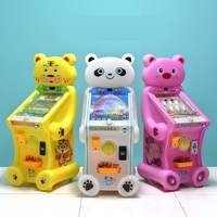 Vente en gros de flipper à jetons série animaux de dessin animé flipper mignon pour animaux de compagnie jeu d'arcade