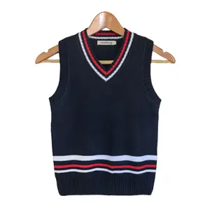 wholesale student class vest uniform Spring and Autumn New primary secondary school knitted vests