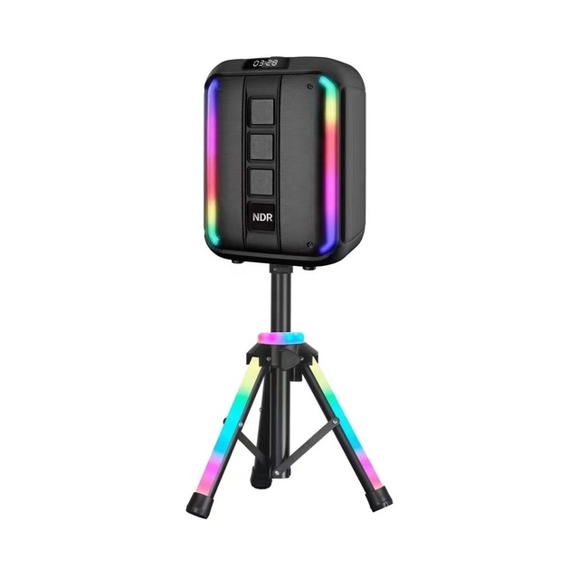 12 Inch NDR-102A/B Karaoke Speaker With Mic and Bluetooh No Reviews yet Portable Stand Soundbar HiFi Dj Speakers Speakers